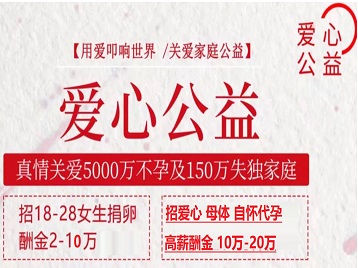 万柏林捐卵助孕生子 爱心志愿者招募